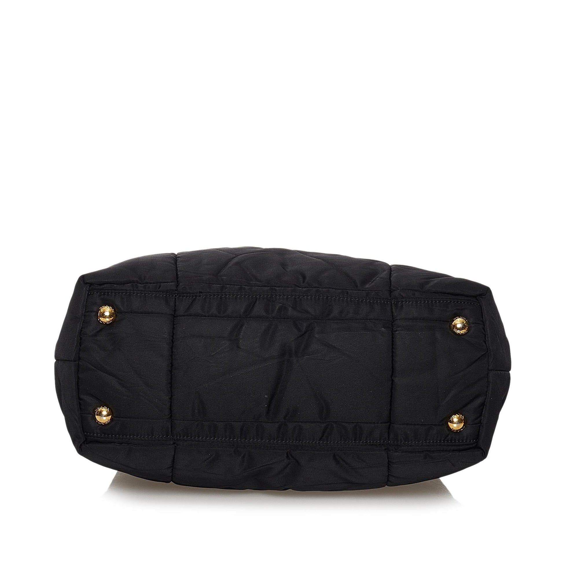 Prada Tessuto Bomber Handbag (SHG-29975)
