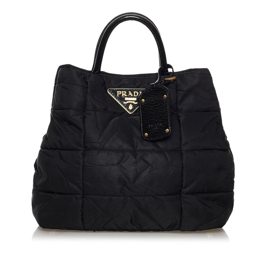 Prada Tessuto Bomber Handbag (SHG-29975)