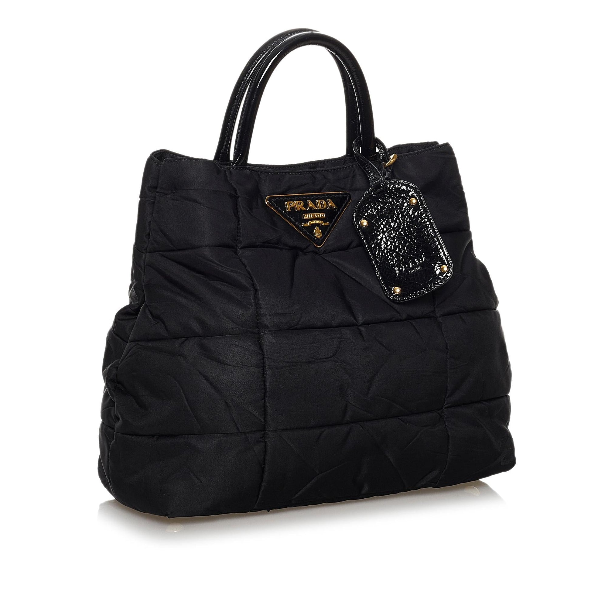 Prada Tessuto Bomber Handbag (SHG-29975)