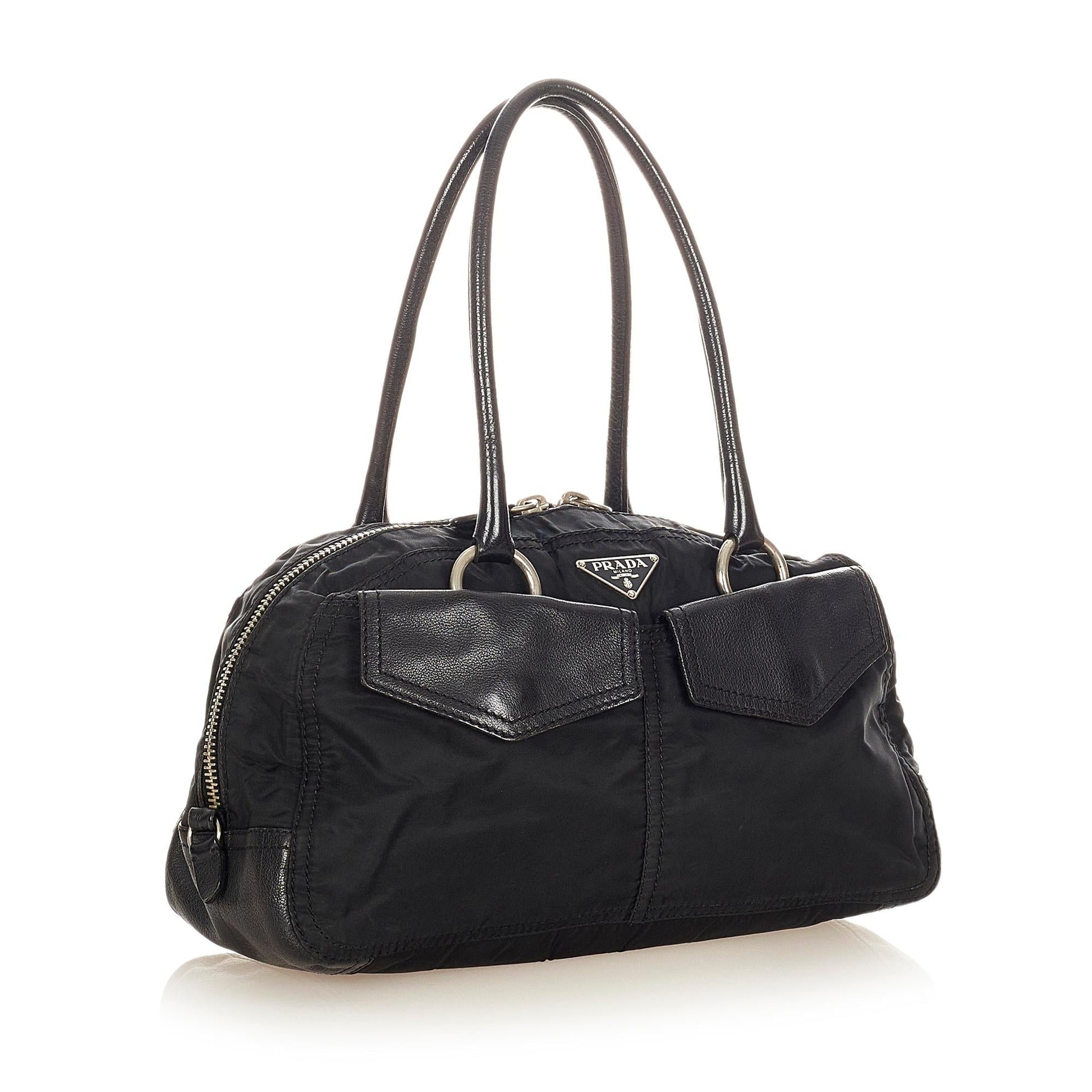 Prada Tessuto Boston Bag (SHG-31040)