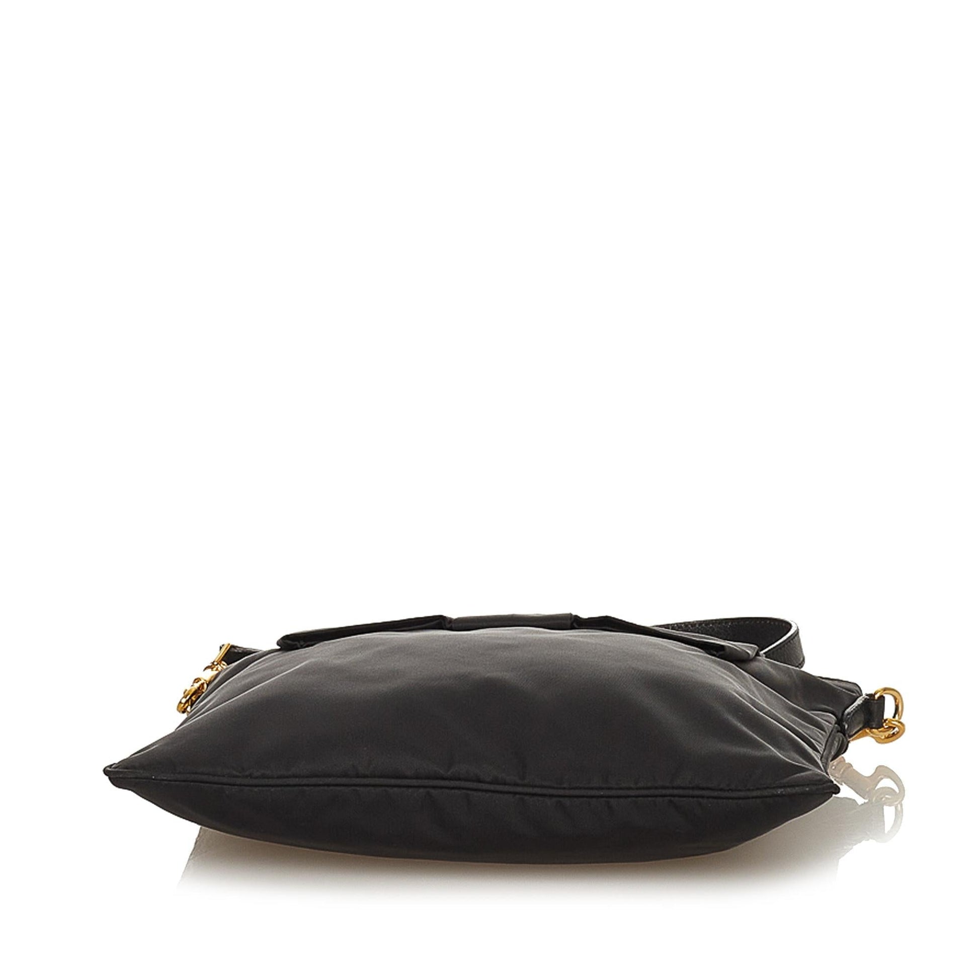Prada Tessuto Bow Crossbody Bag (SHG-25073)