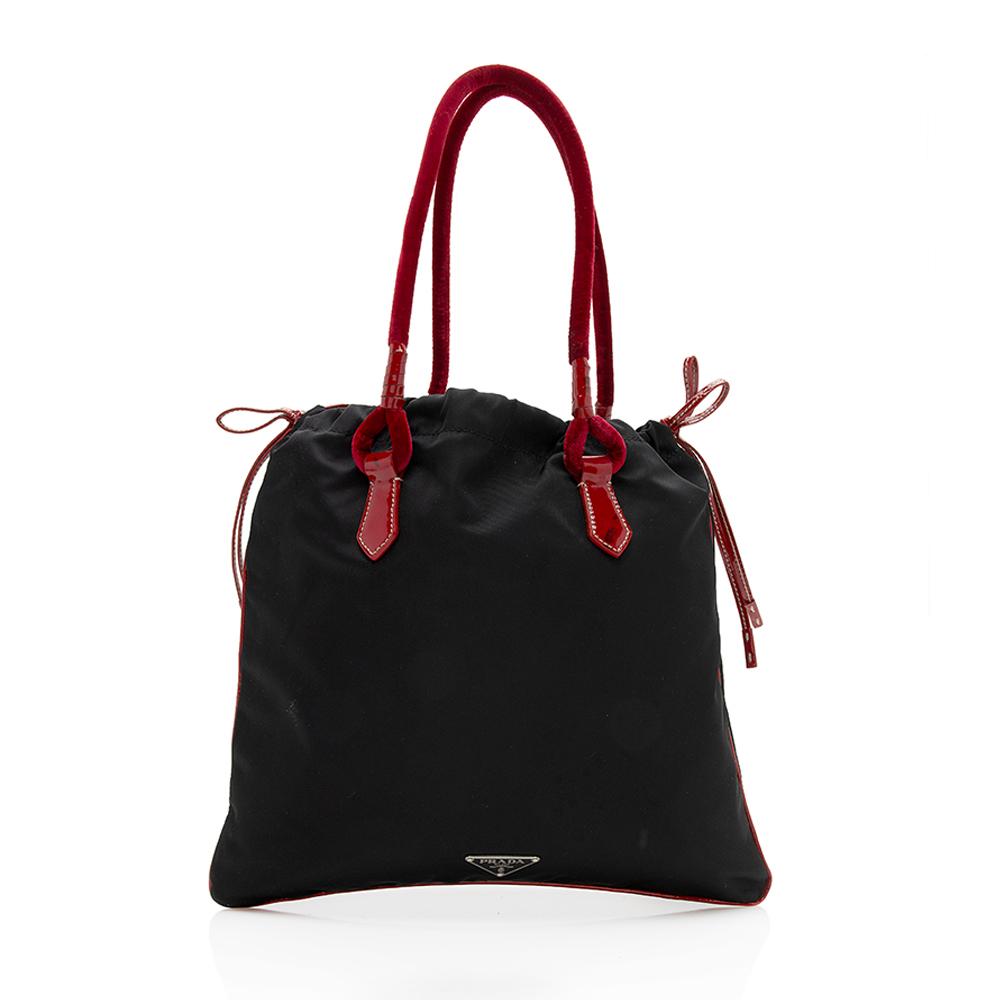 Prada Tessuto Bow Small Tote  