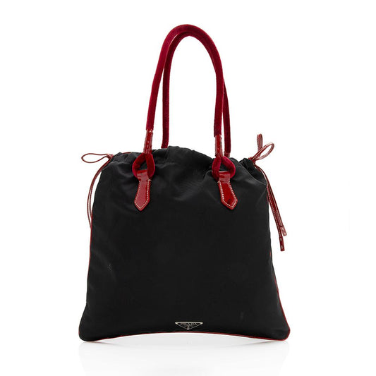 Prada Tessuto Bow Small Tote  