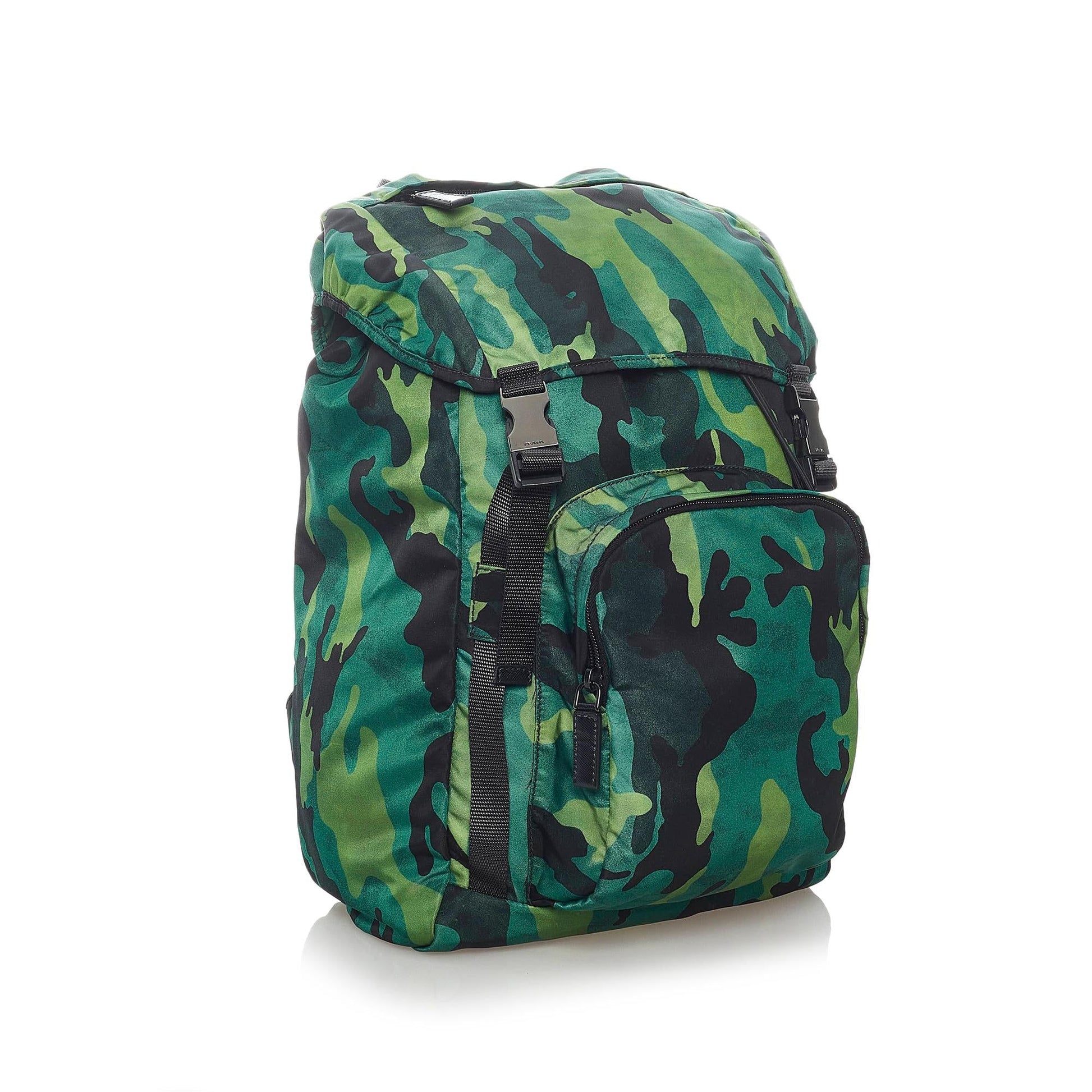Prada Tessuto Camouflage Backpack (SHG-30656)
