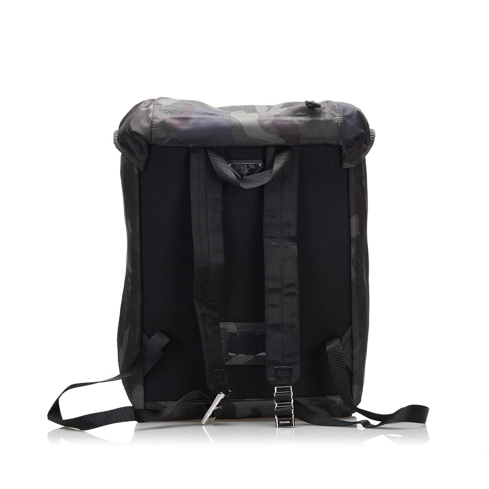 Prada Tessuto Camouflage Backpack (SHG-8LOxsE)