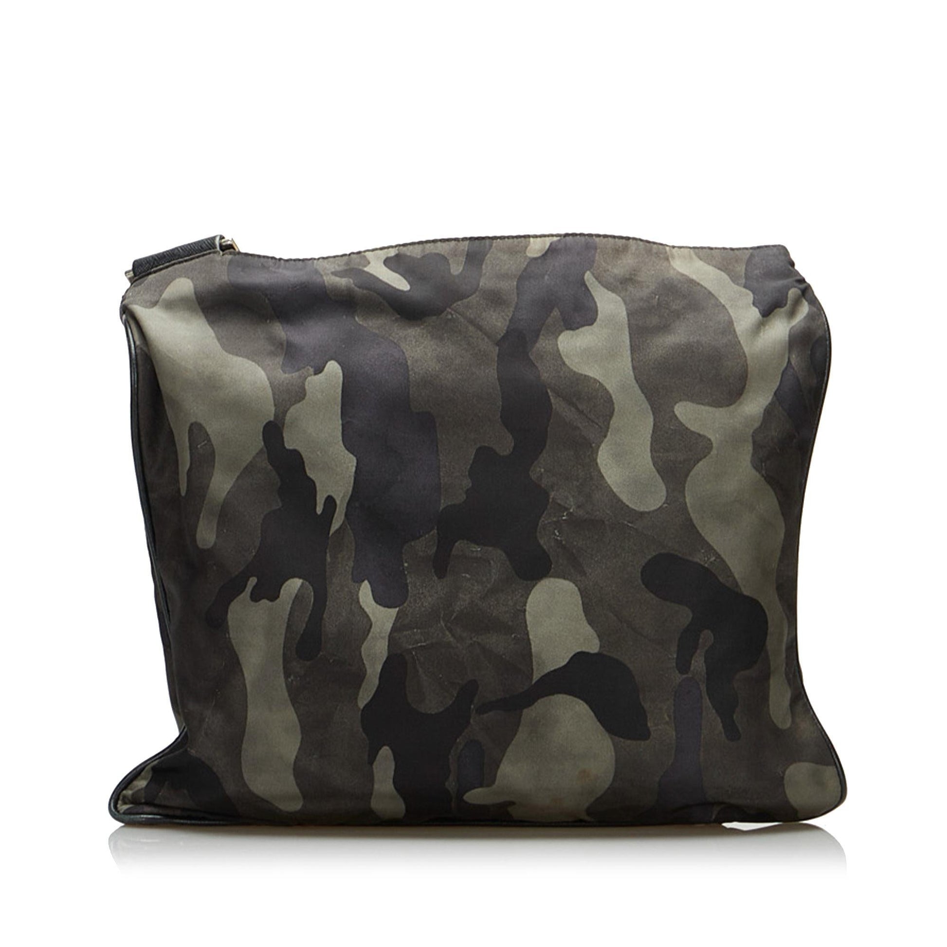 Prada Tessuto Camouflage Crossbody Bag (SHG-vSjeQT)