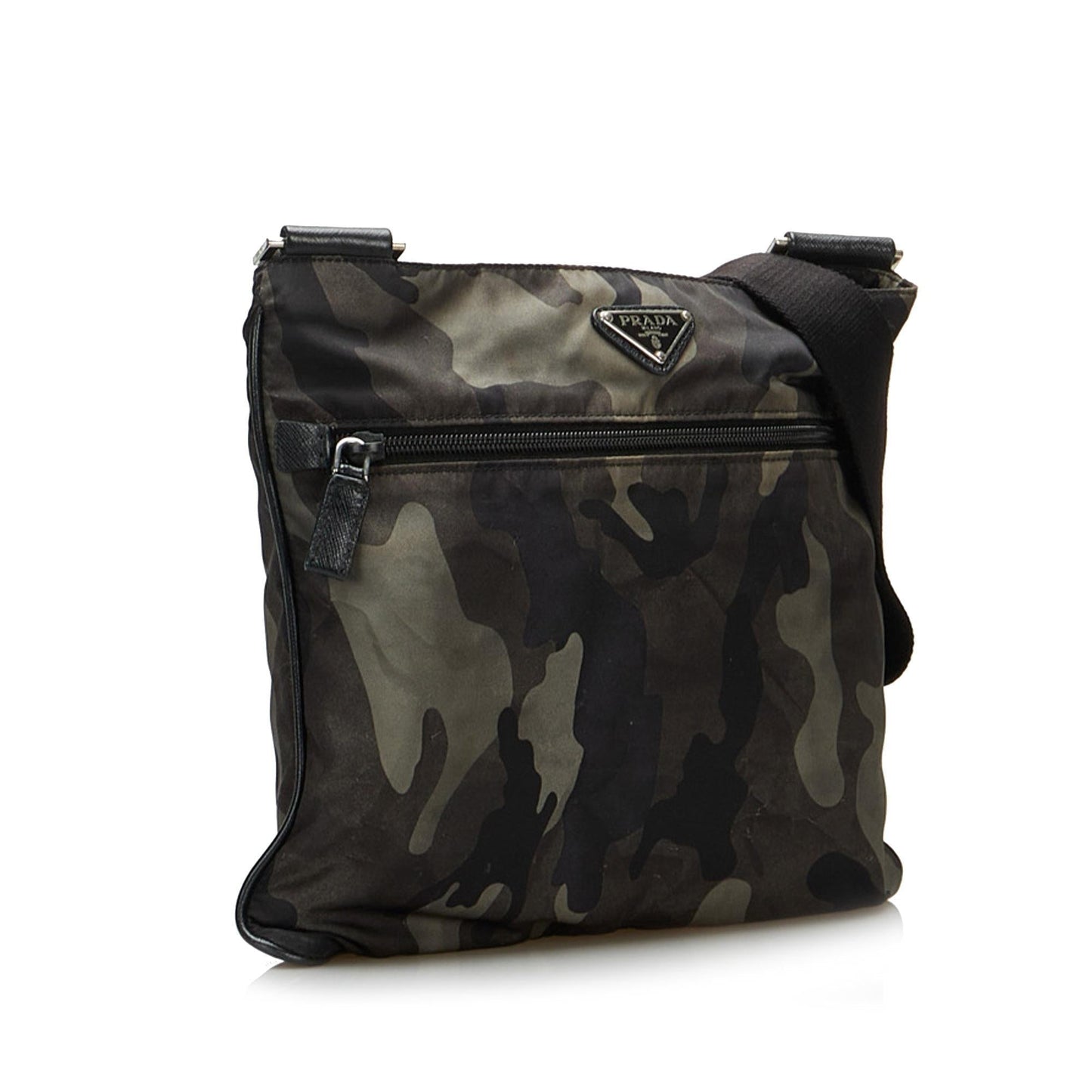 Prada Tessuto Camouflage Crossbody Bag (SHG-vSjeQT)
