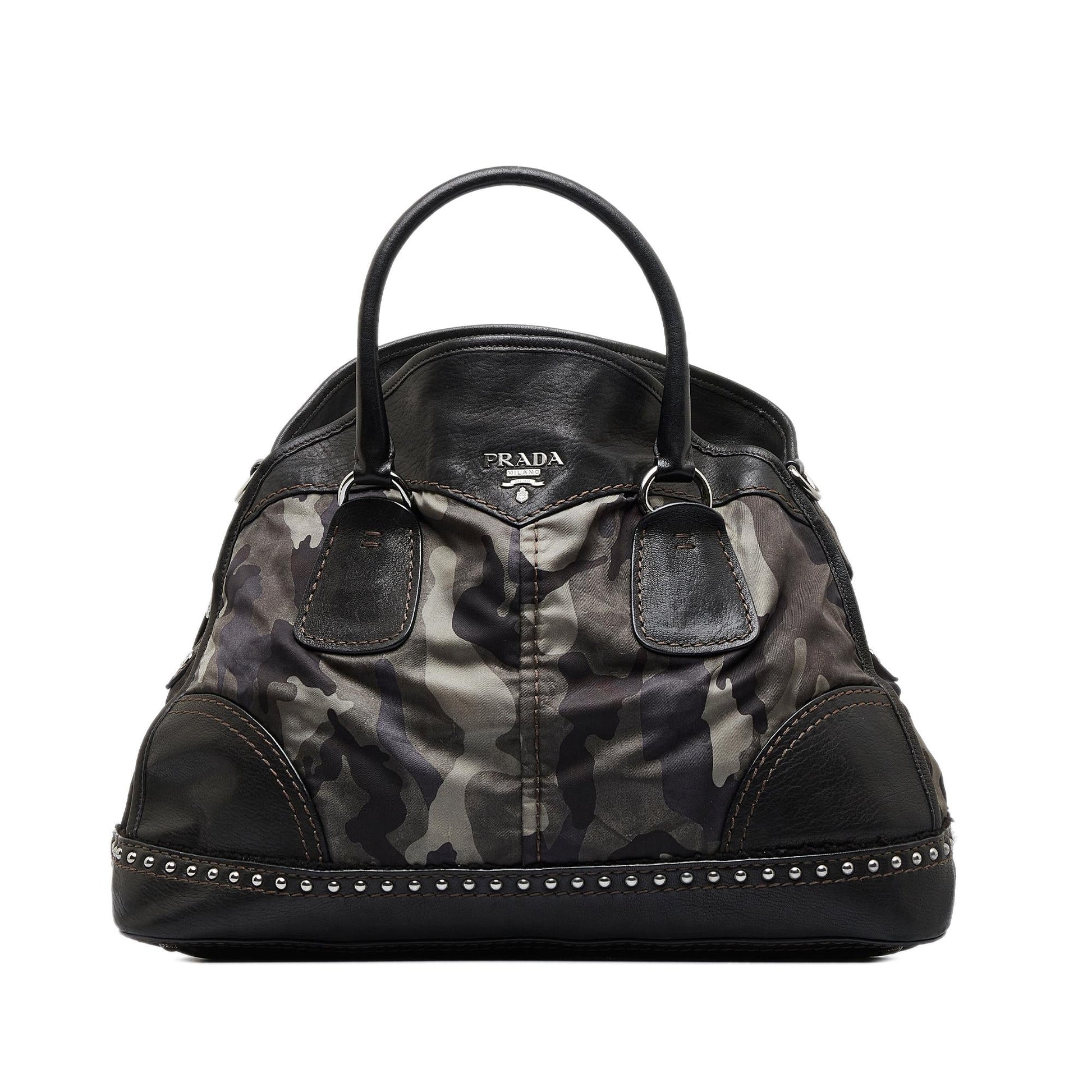 Prada Tessuto Camouflage Satchel (SHG- )