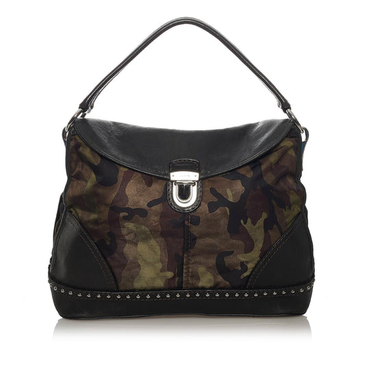 Prada Tessuto Camouflage Shoulder Bag (SHG-37317)