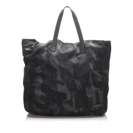 Prada Tessuto Camouflage Tote  