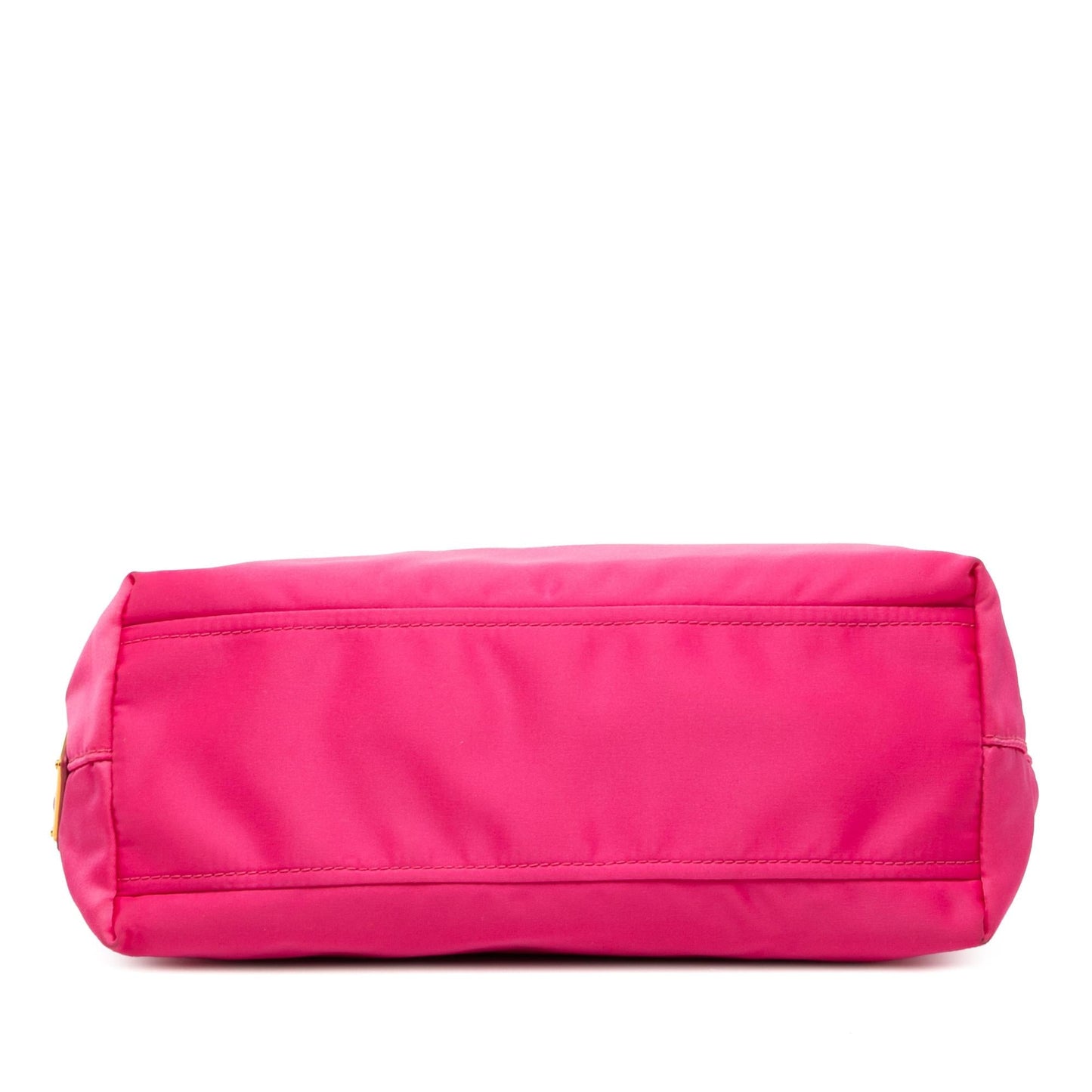Prada Tessuto Canapa Logo Bow Satchel