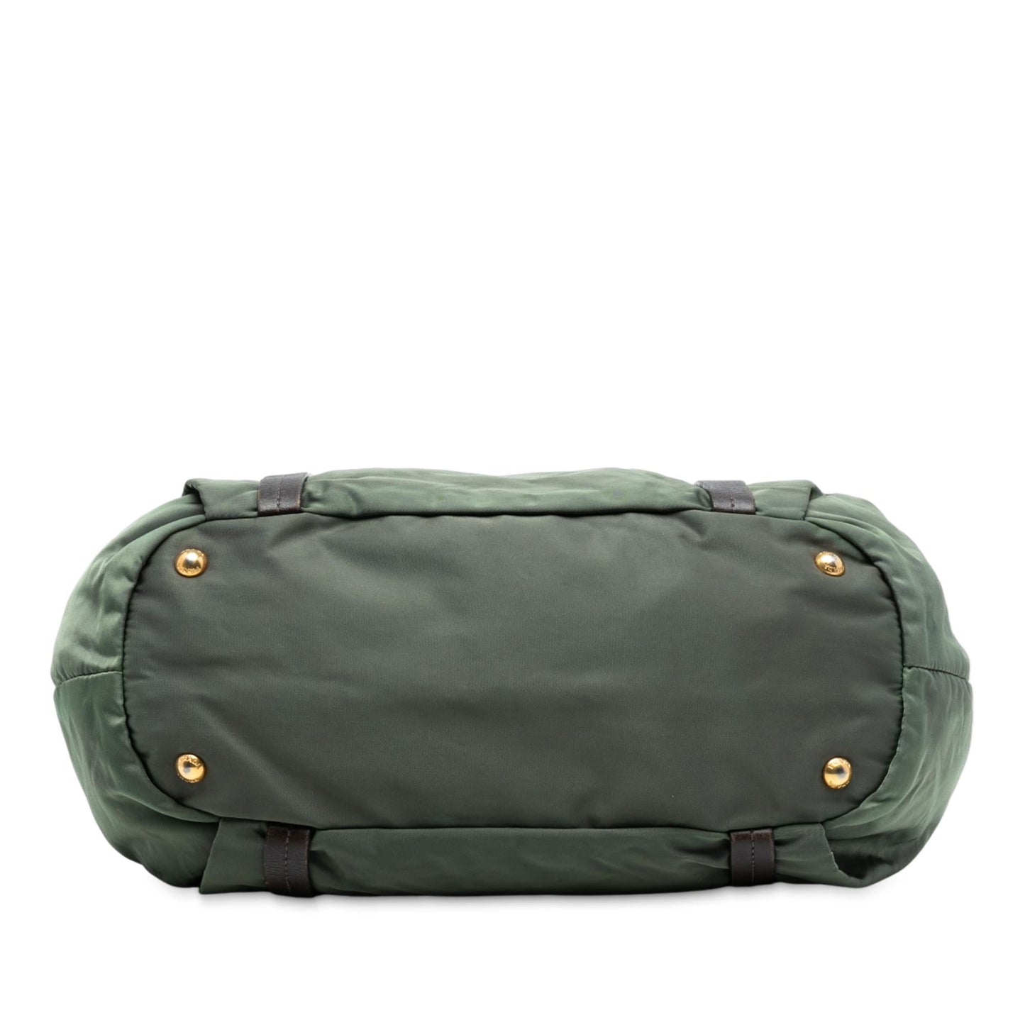Prada Tessuto Canapa Logo Satchel