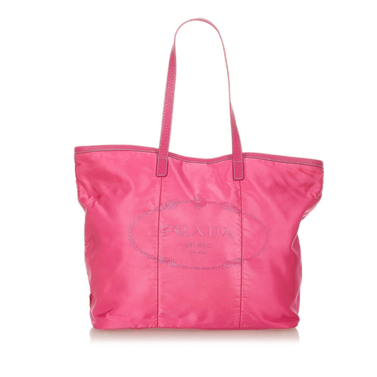 Prada Tessuto Canapa Tote Bag (SHG-31760)