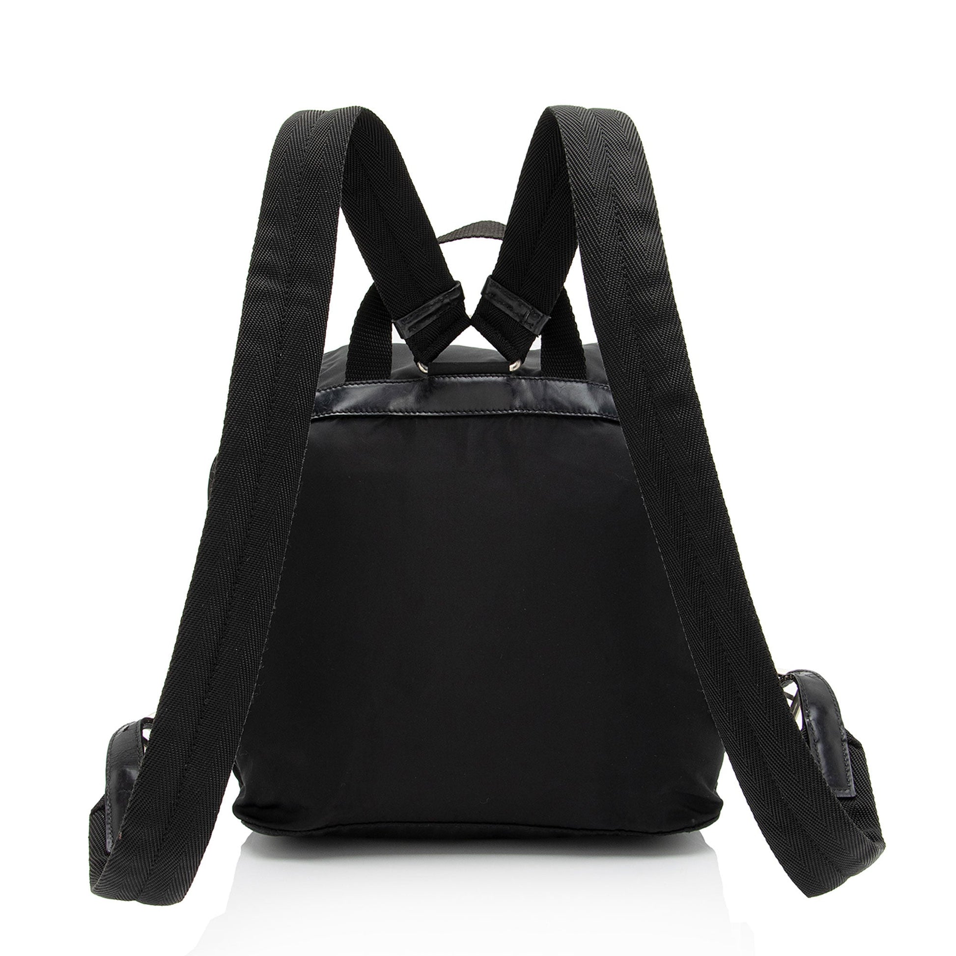 Prada Tessuto Double Pocket Medium Backpack (SHF-EHKQ1z)