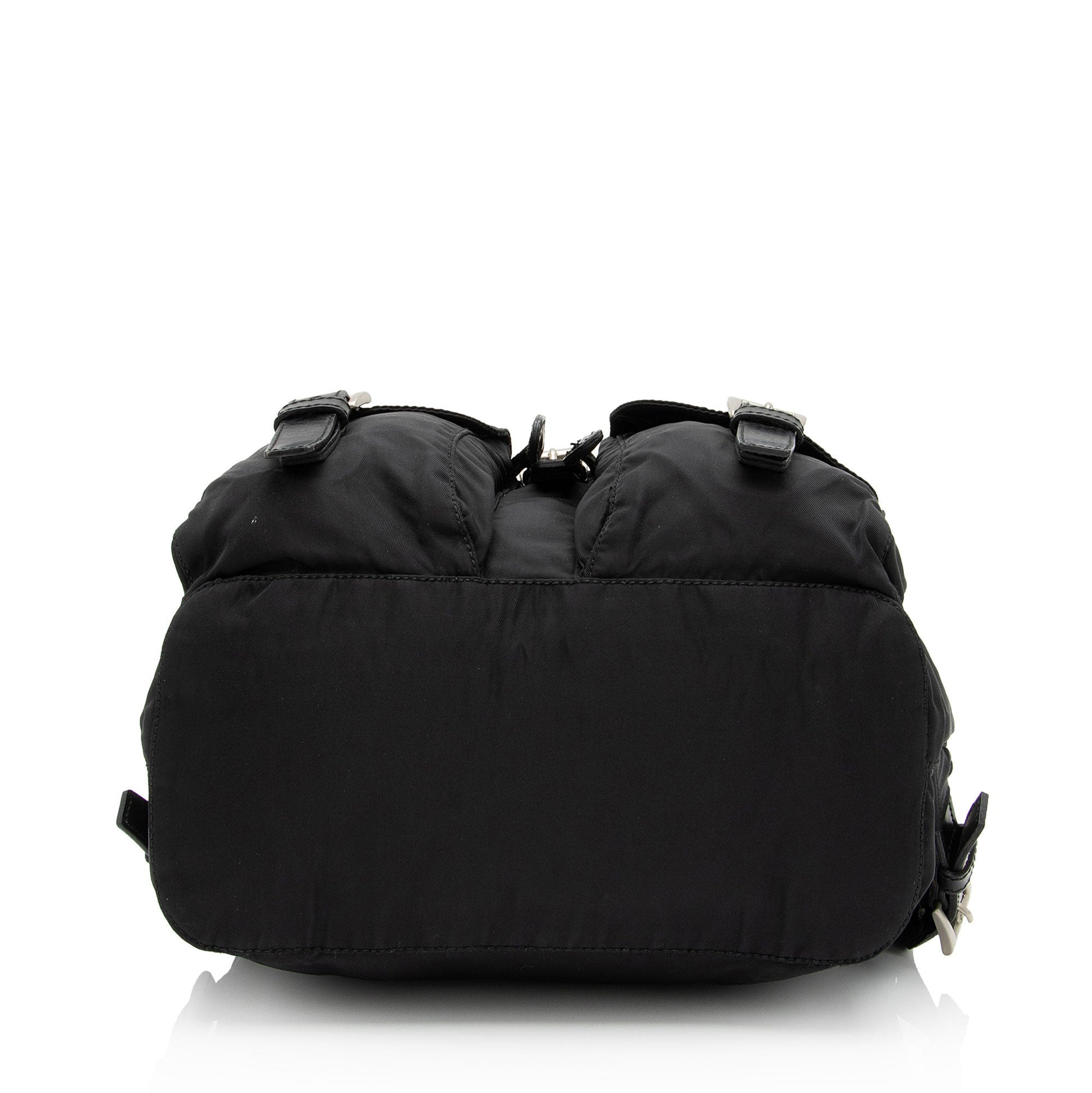 Prada Tessuto Double Pocket Medium Backpack (SHF-EHKQ1z)