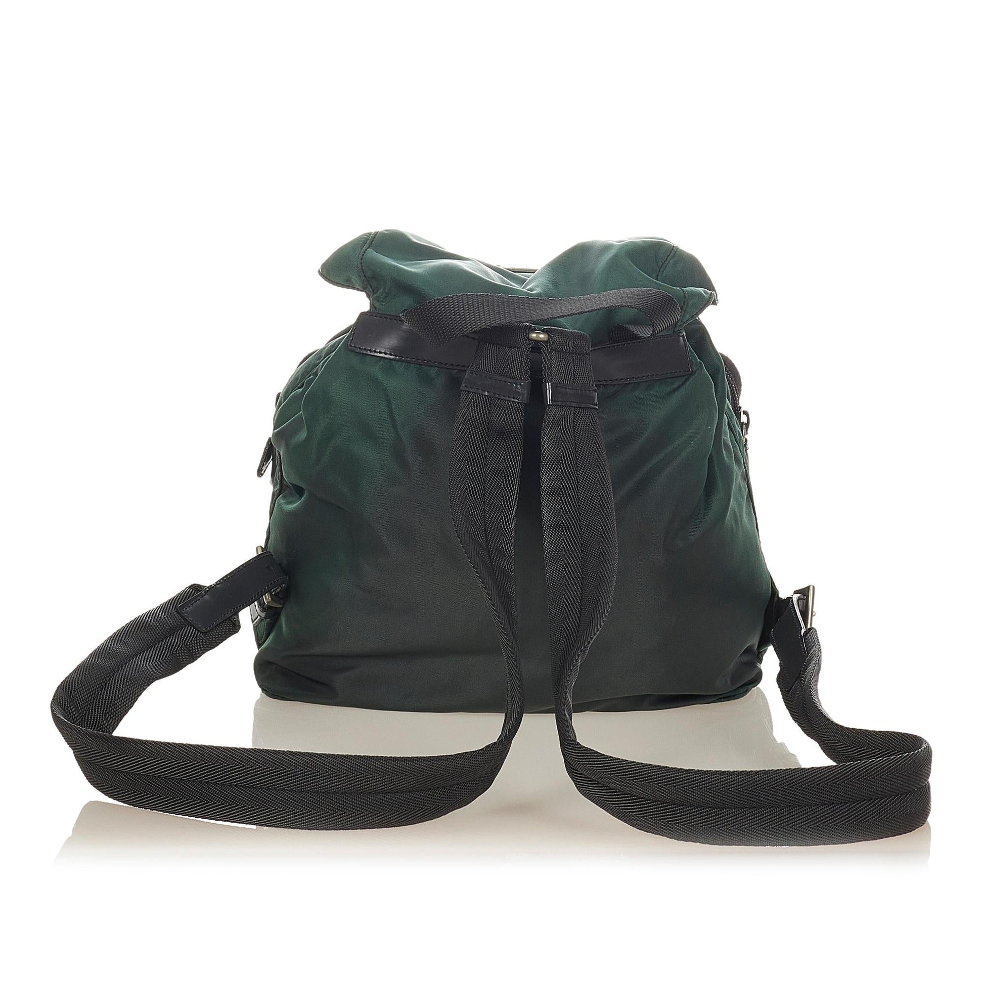Prada Tessuto Drawstring Backpack (SHG-31557)
