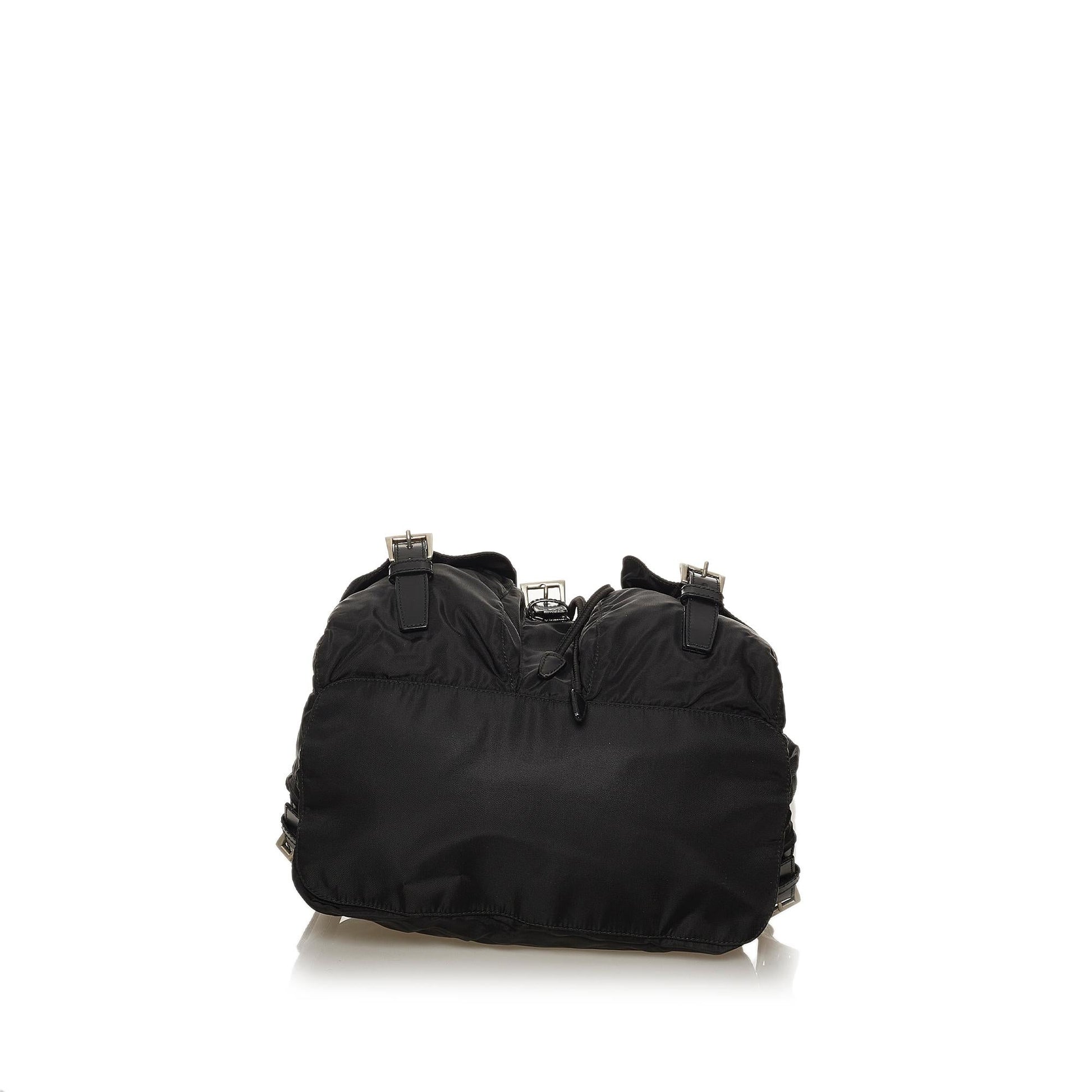 Prada Tessuto Drawstring Backpack (SHG-29265)
