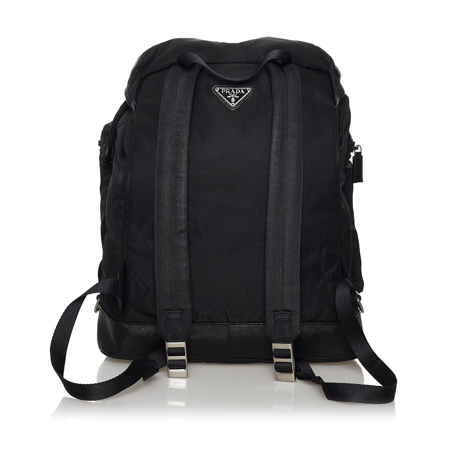Prada Tessuto Drawstring Backpack (SHG-30296)