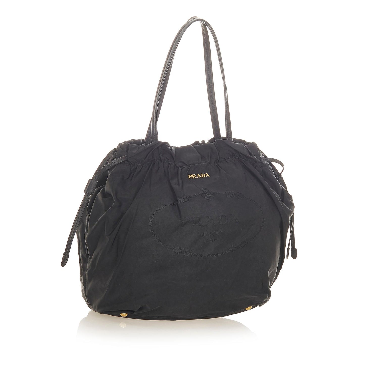 Prada Tessuto Drawstring Handbag (SHG-31540)