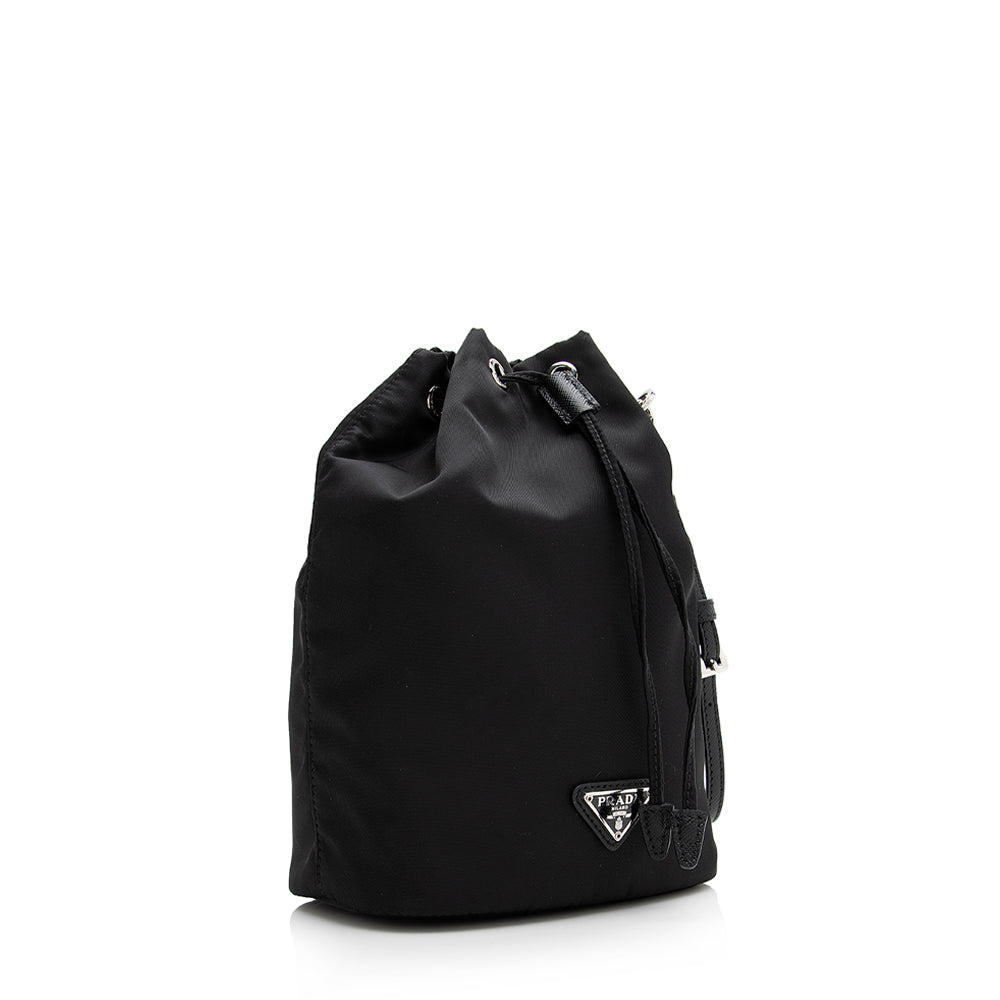 Prada Tessuto Drawstring Pouch (SHF-21310)