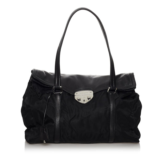 Prada Tessuto Easy Shoulder Bag (SHG-29710)