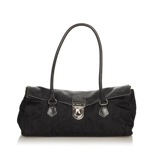 Prada Tessuto Easy Shoulder Bag (SHG-31810)