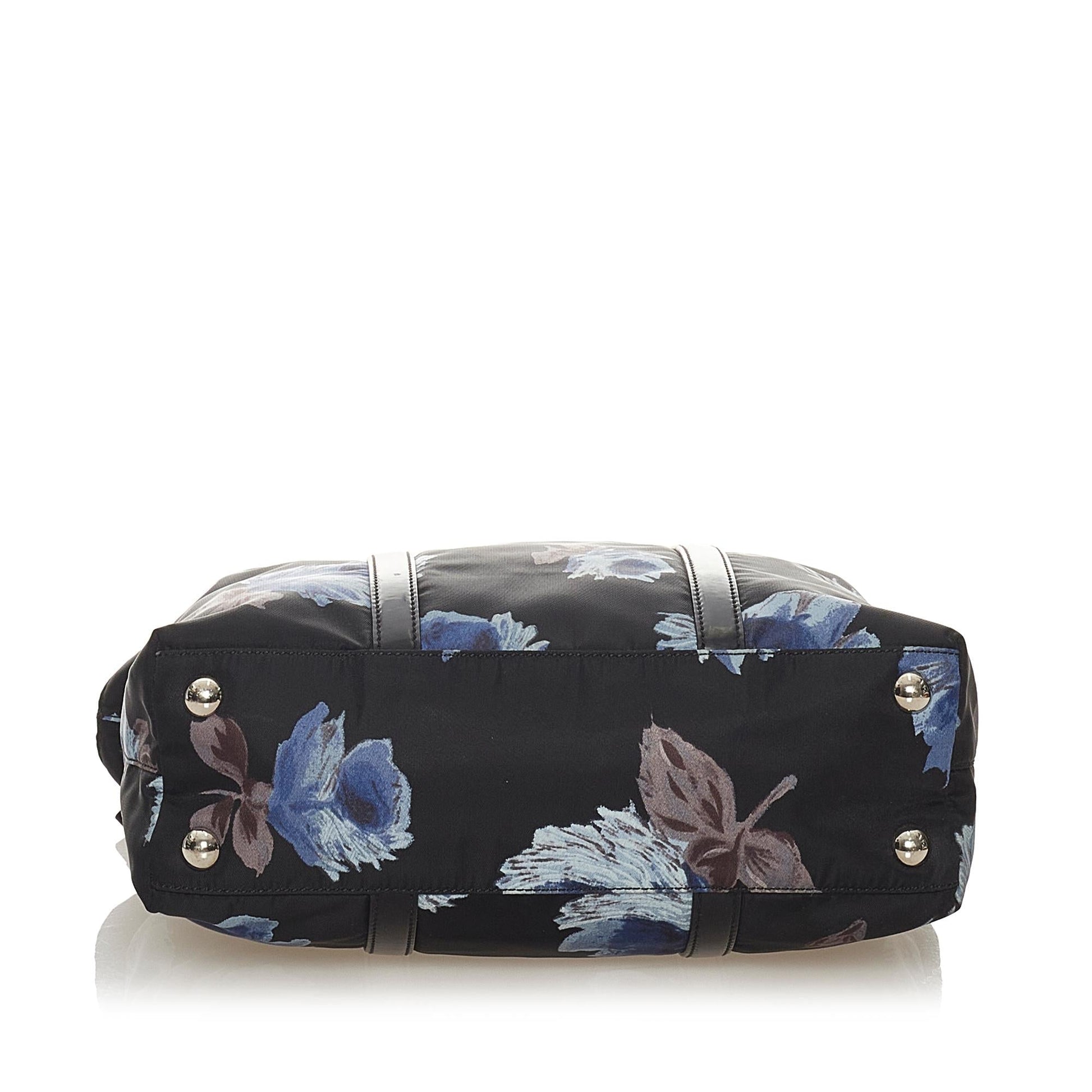 Prada Tessuto Floral Satchel (SHG-27450)