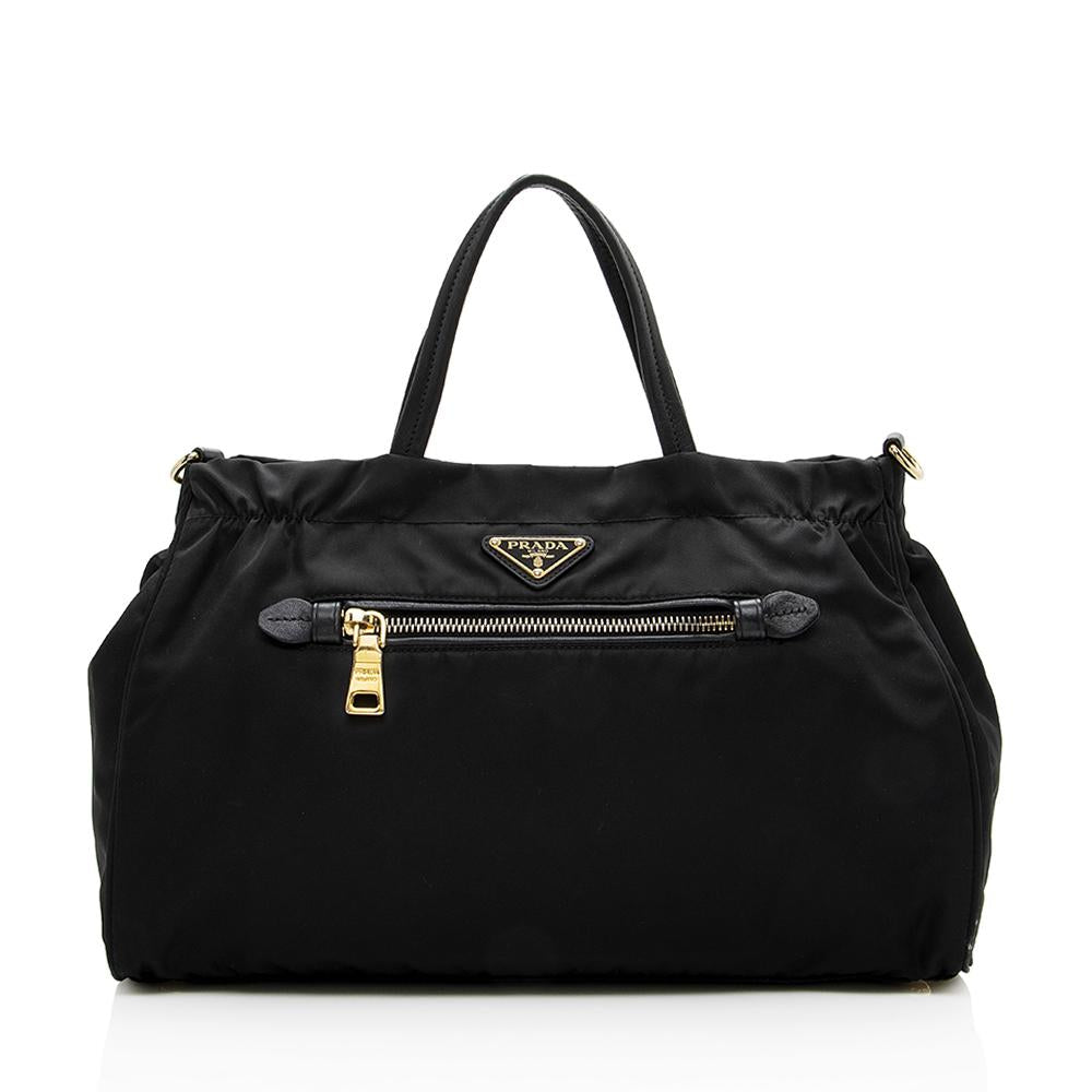 Prada Tessuto Front Pocket Tote  