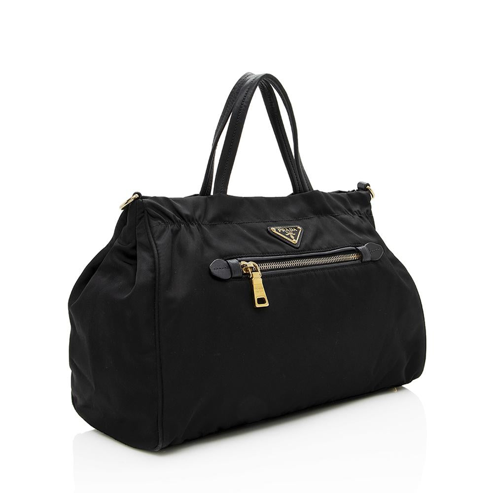 Prada Tessuto Front Pocket Tote  