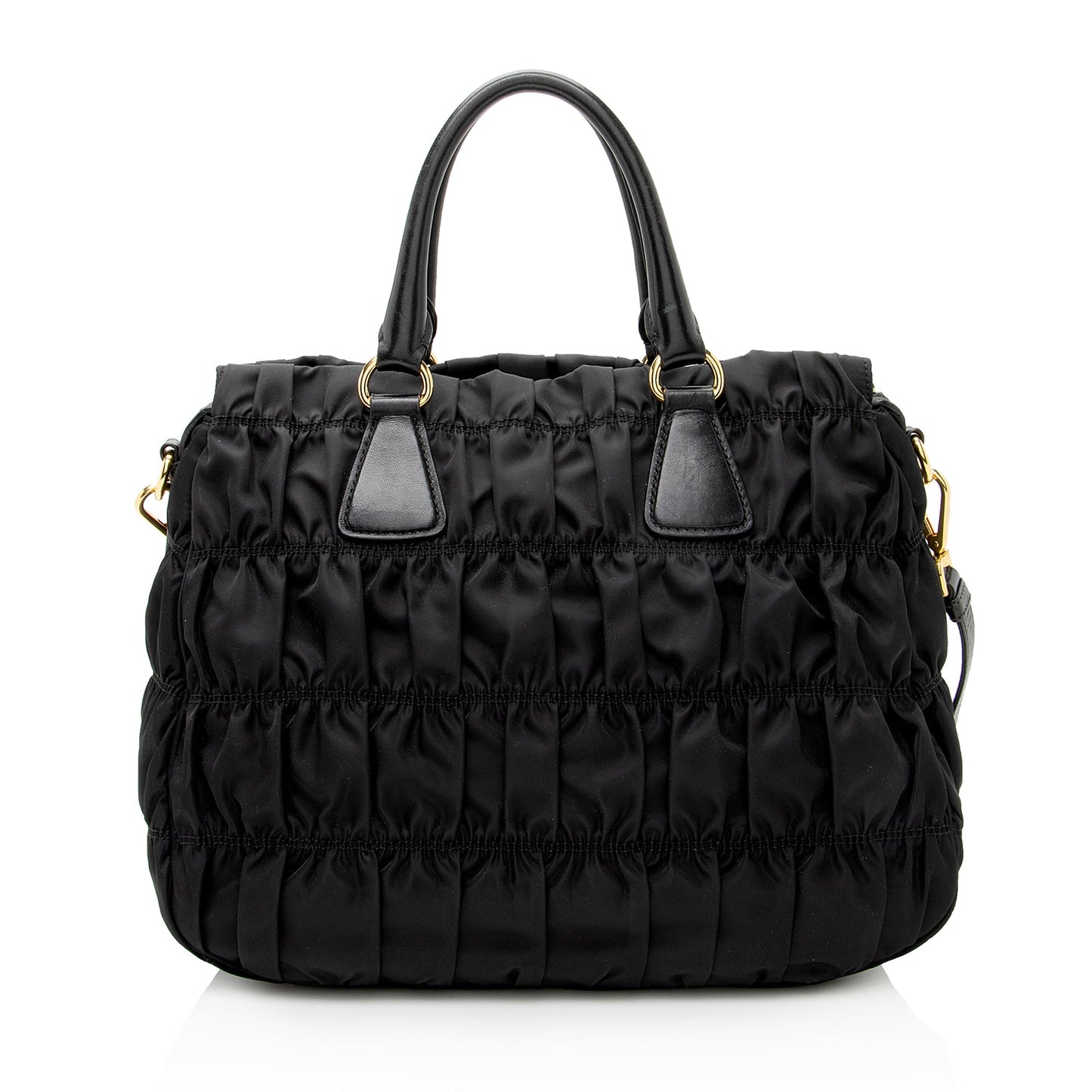 Prada Tessuto Gaufre Convertible Tote (SHF-22812)