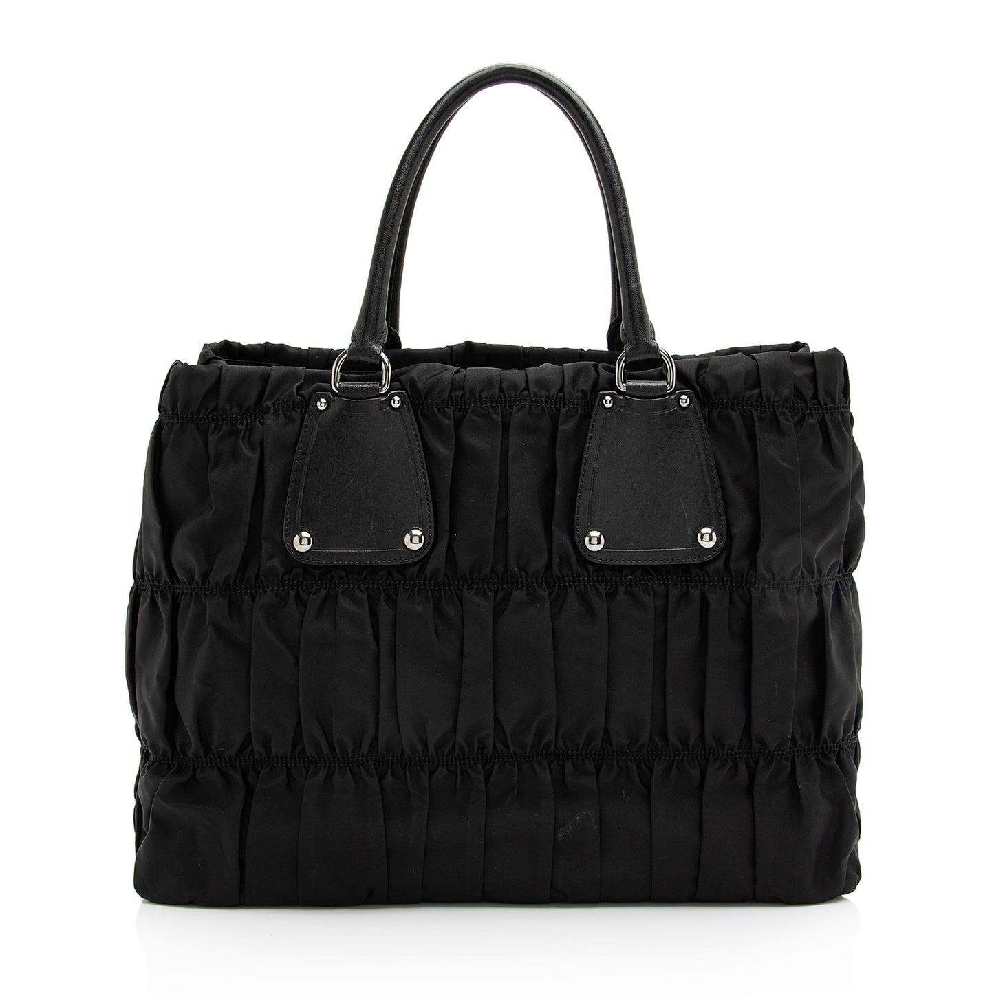 Prada Tessuto Gaufre Large Tote (SHF-23009)