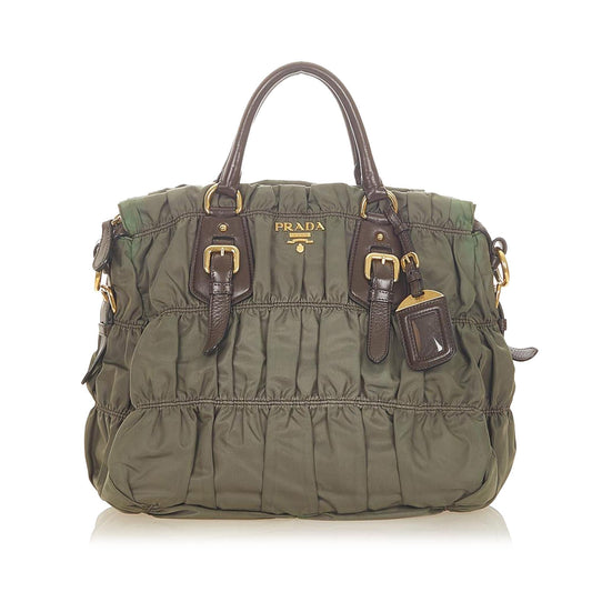 Prada Tessuto Gaufre Satchel (SHG-19320)