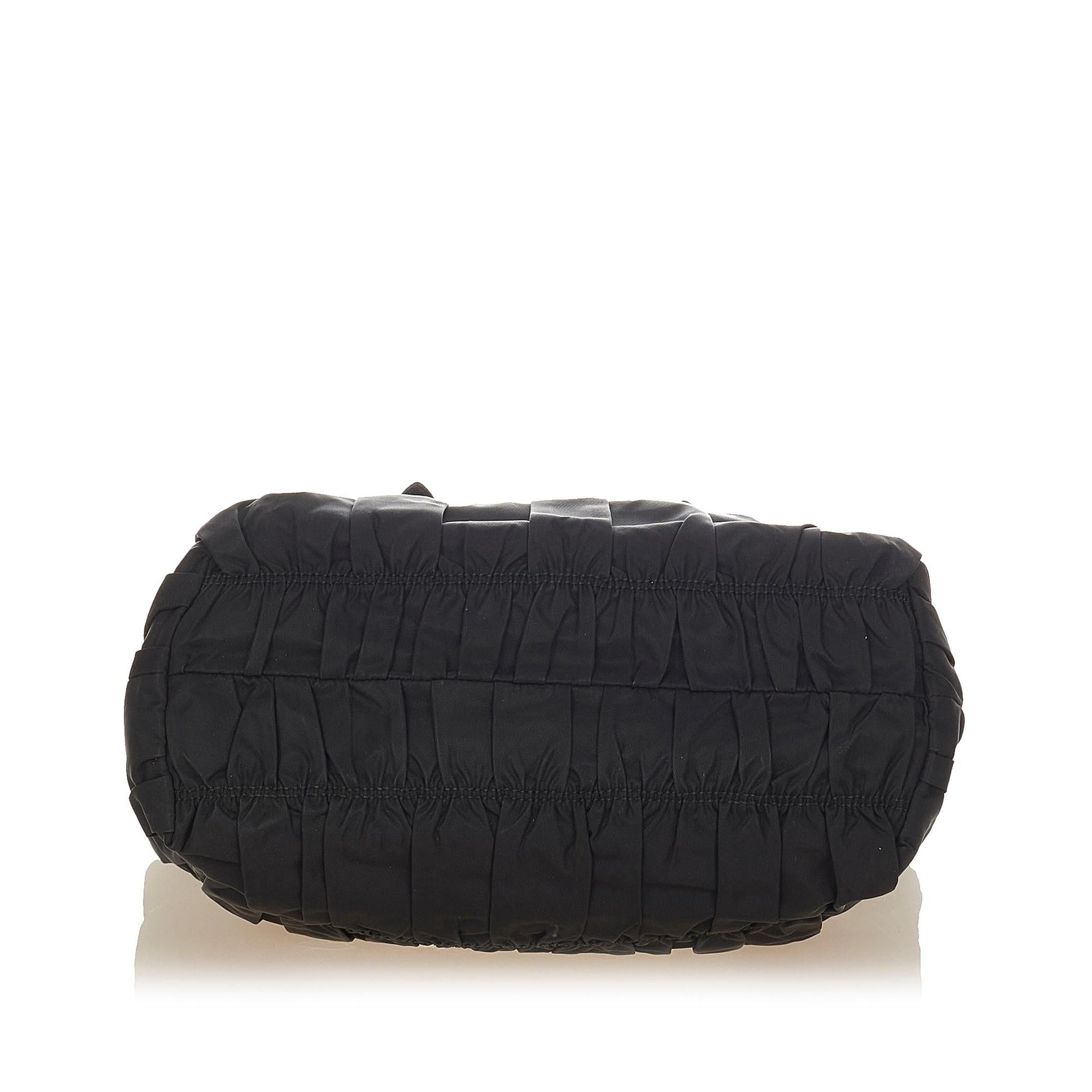 Prada Tessuto Gaufre Satchel (SHG-24824)