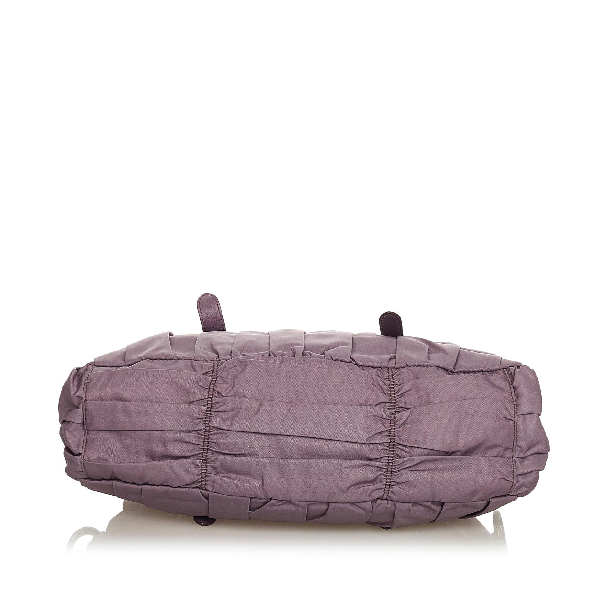 Prada Tessuto Gaufre Satchel (SHG-26158)