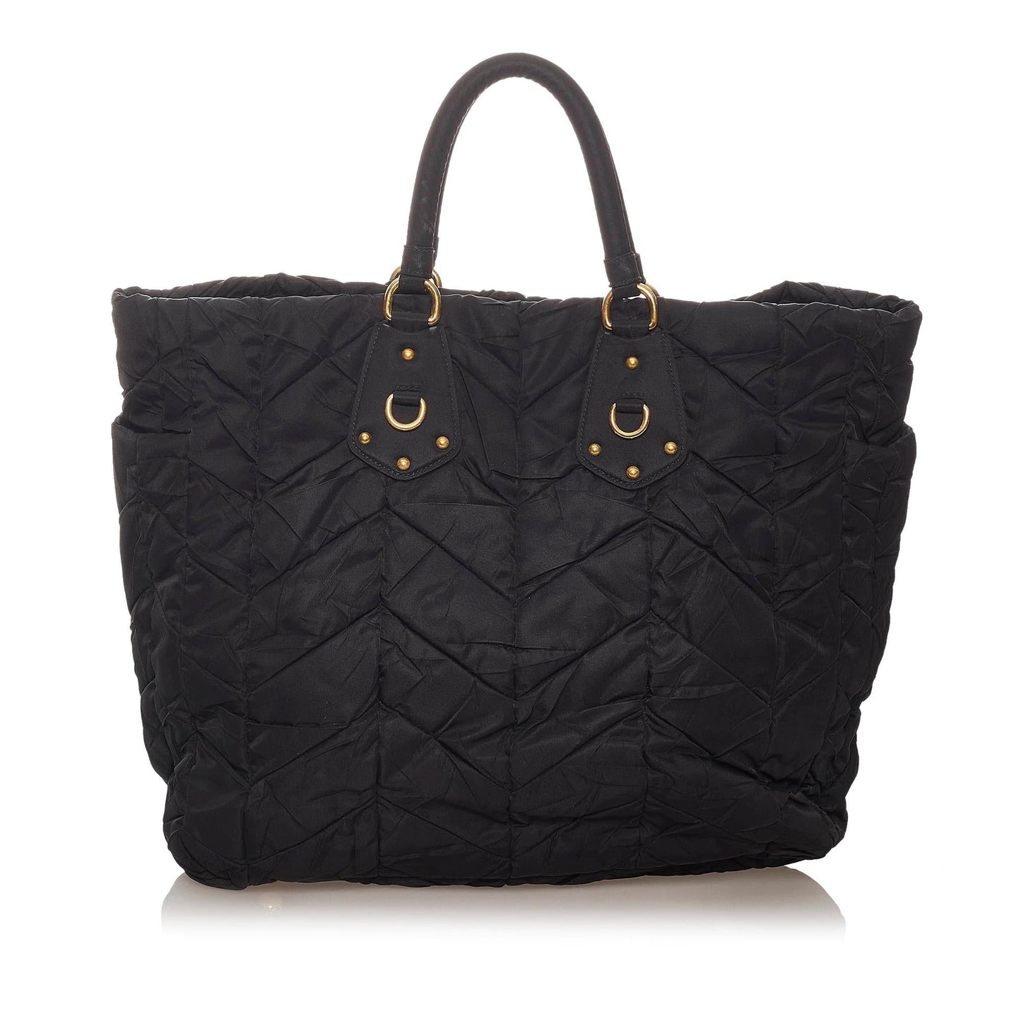 Prada Tessuto Gaufre Satchel (SHG-27685)