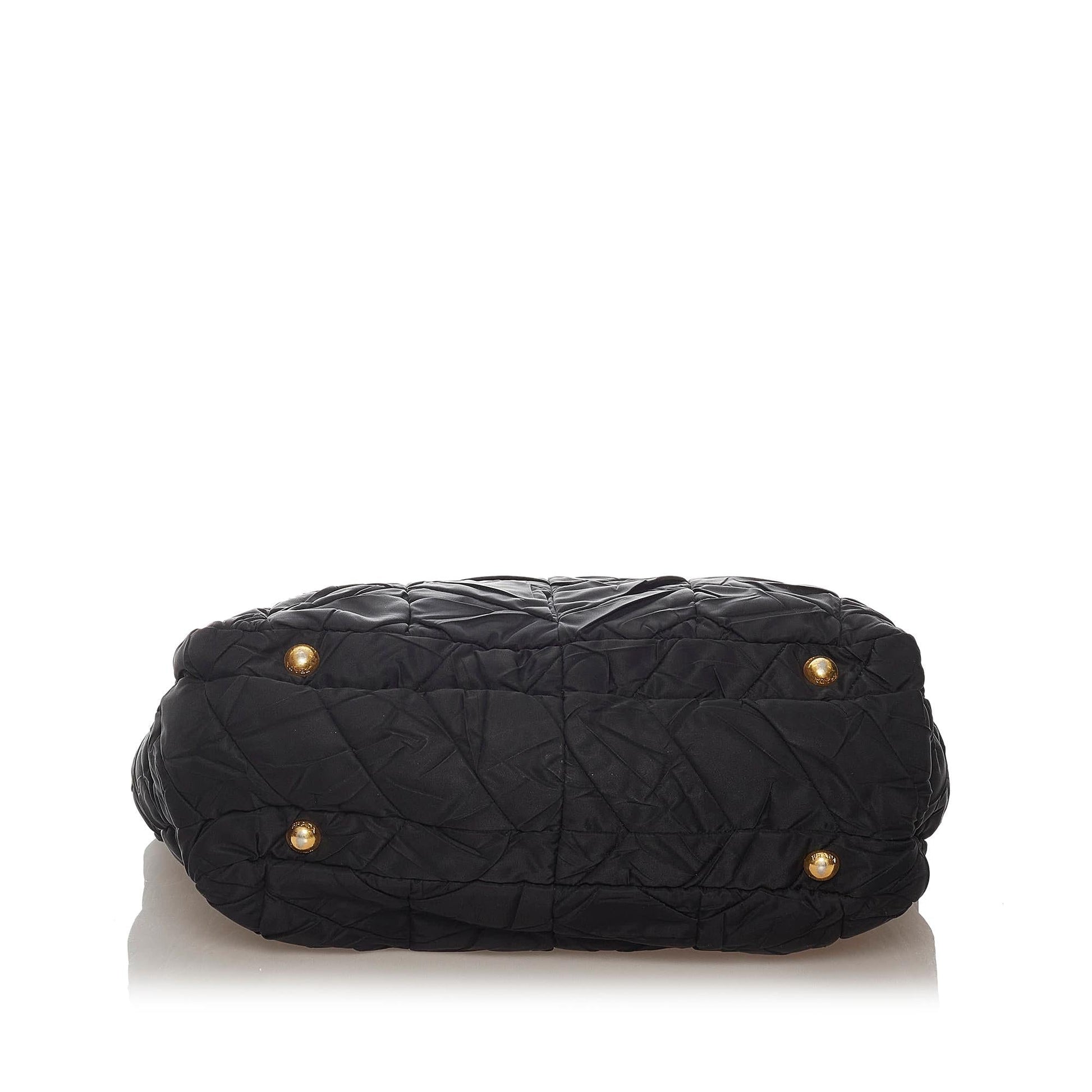 Prada Tessuto Gaufre Satchel (SHG-27685)
