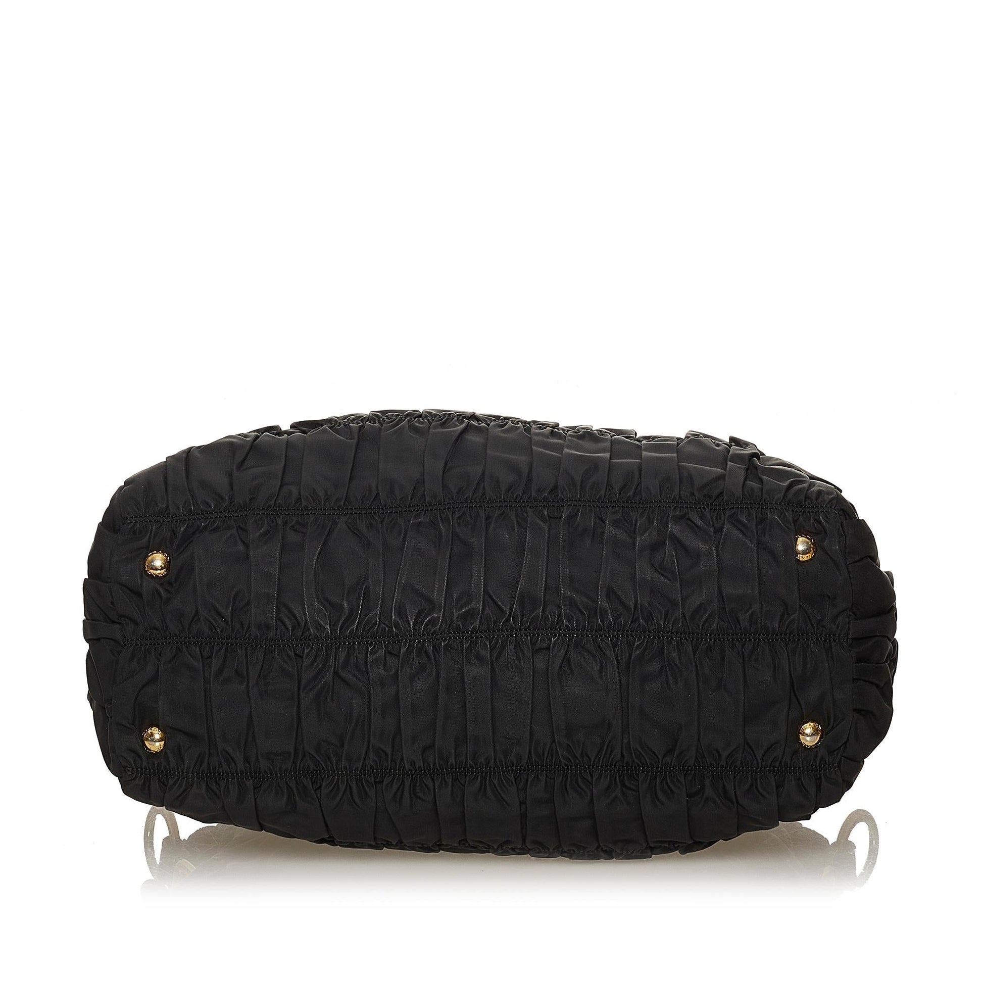 Prada Tessuto Gaufre Satchel (SHG-28929)