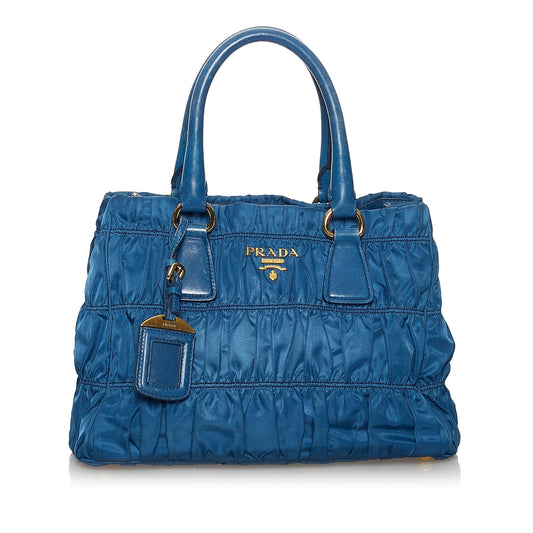 Prada Tessuto Gaufre Satchel (SHG-30231)