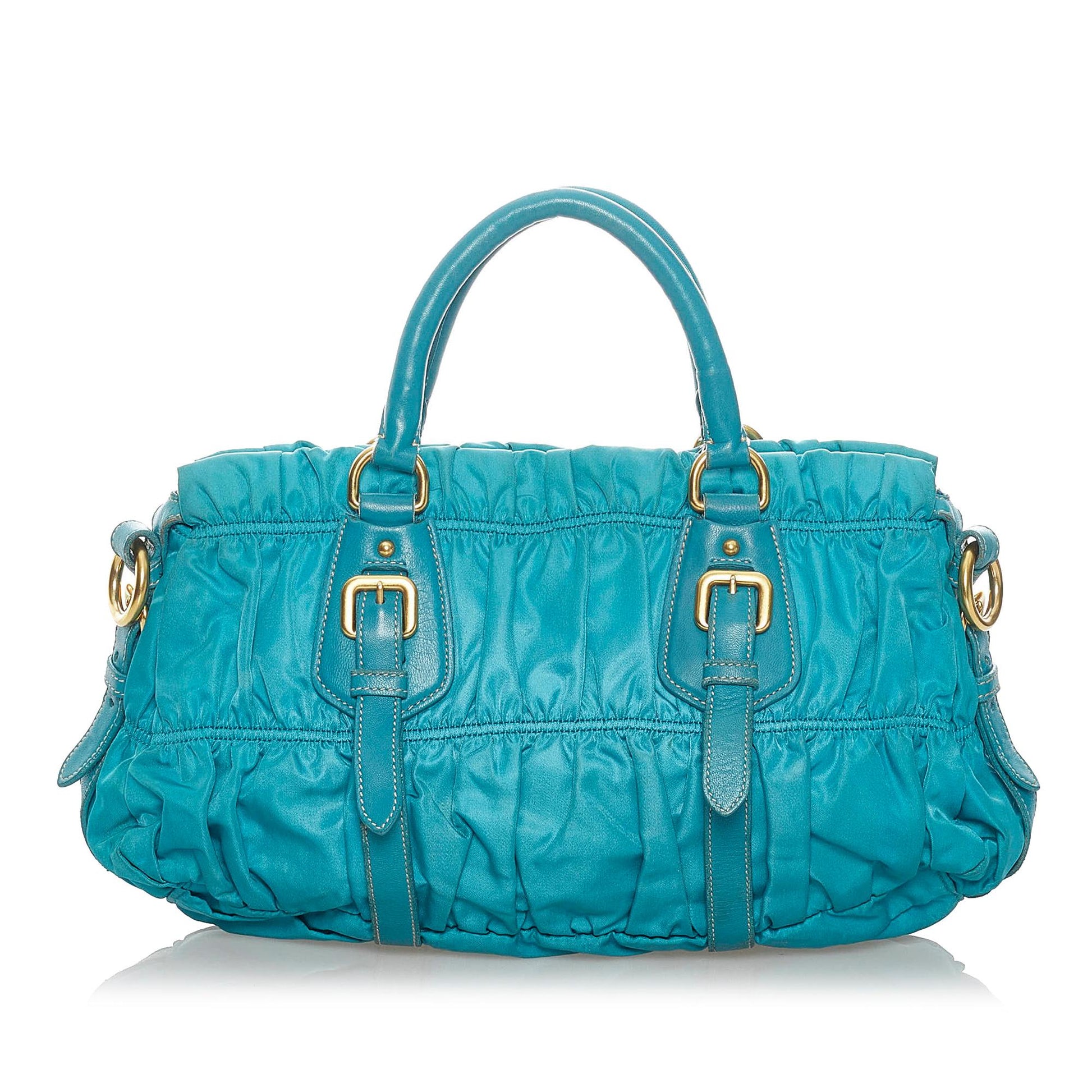 Prada Tessuto Gaufre Satchel (SHG-30502)