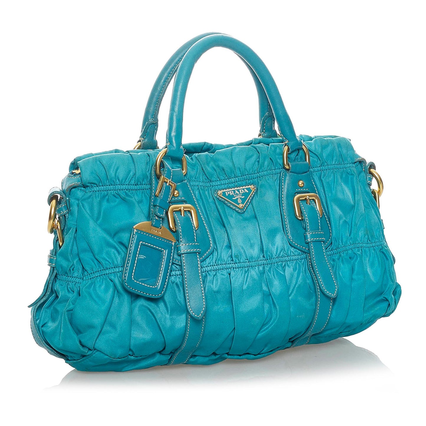 Prada Tessuto Gaufre Satchel (SHG-30502)