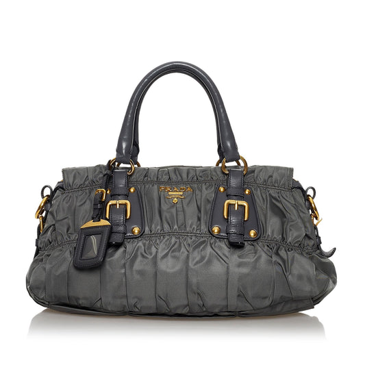 Prada Tessuto Gaufre Satchel (SHG-30584)