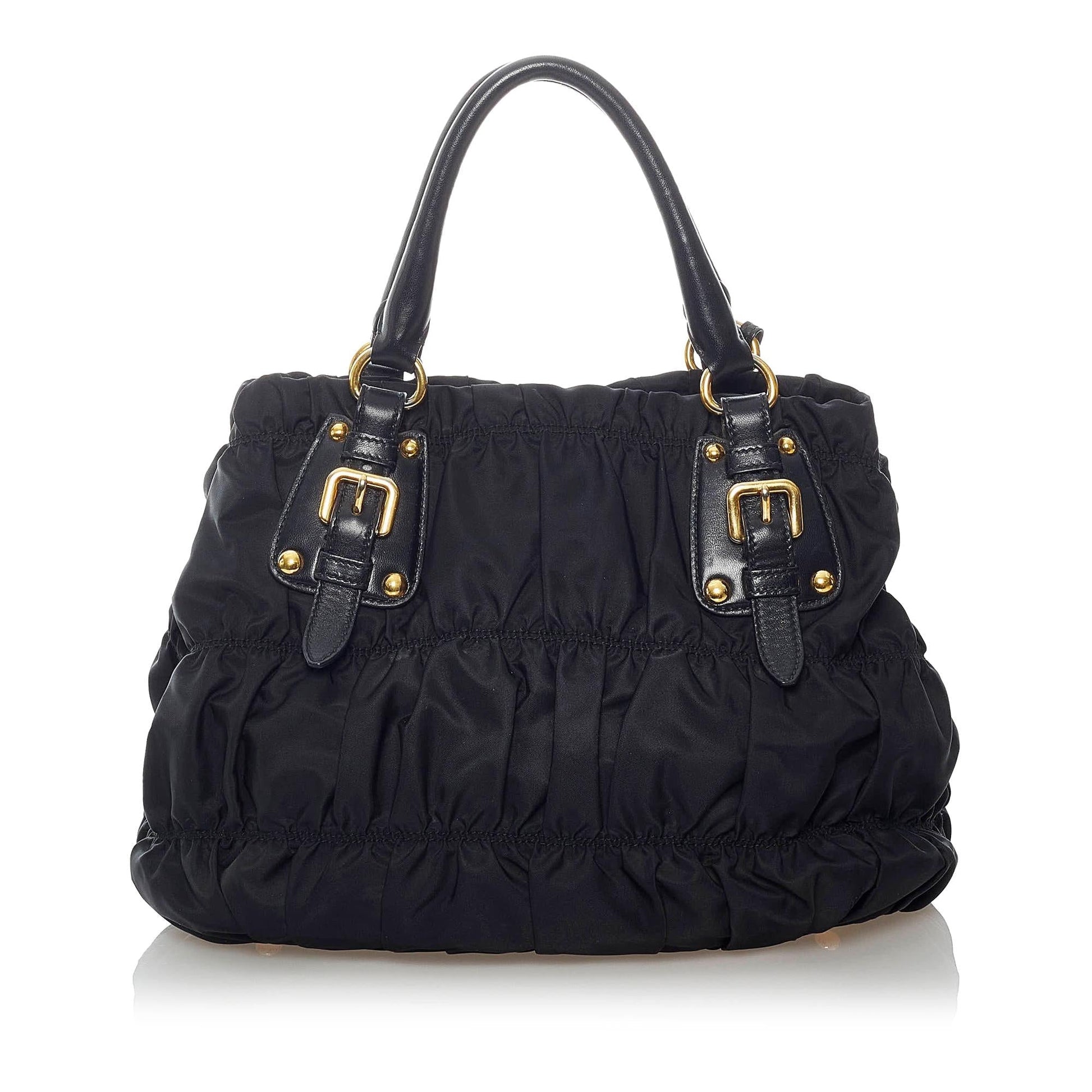 Prada Tessuto Gaufre Satchel (SHG-30945)