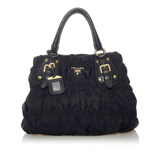 Prada Tessuto Gaufre Satchel (SHG-30945)