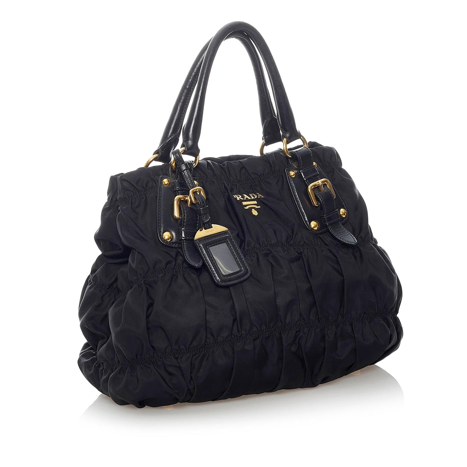 Prada Tessuto Gaufre Satchel (SHG-30945)