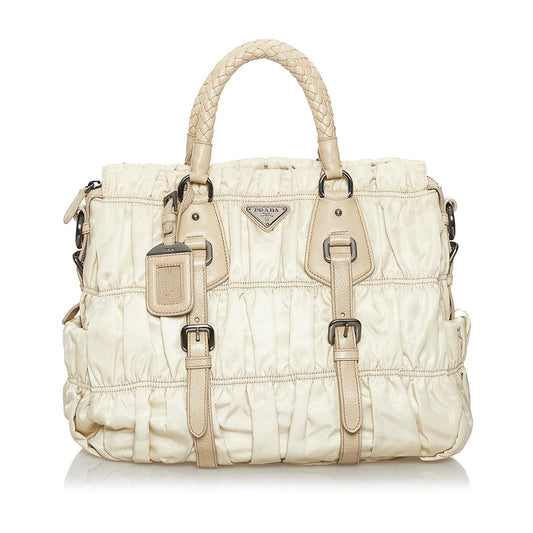 Prada Tessuto Gaufre Satchel (SHG-31042)