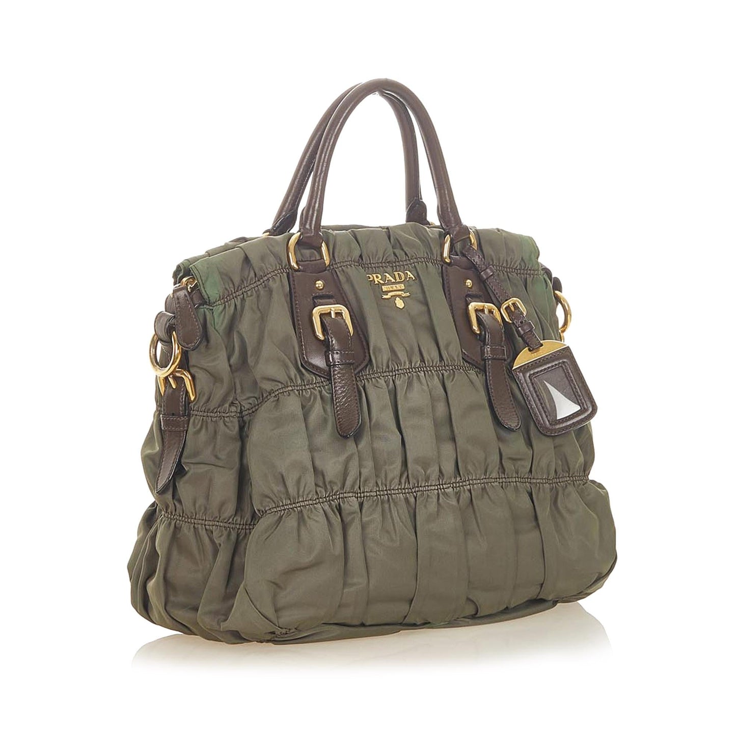 Prada Tessuto Gaufre Satchel (SHG-32170)