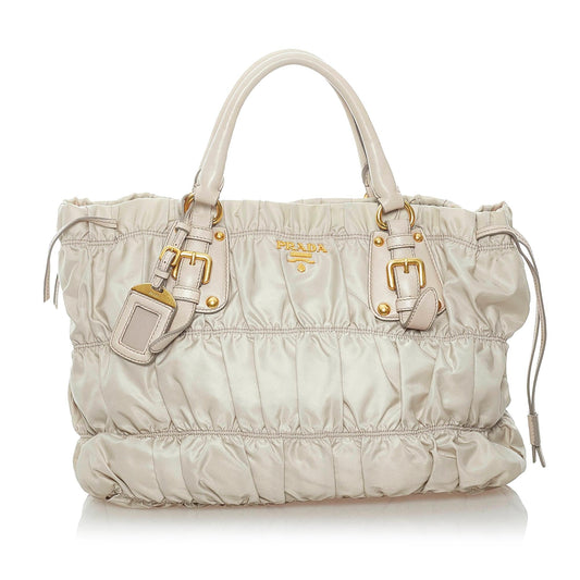 Prada Tessuto Gaufre Satchel (SHG-32389)