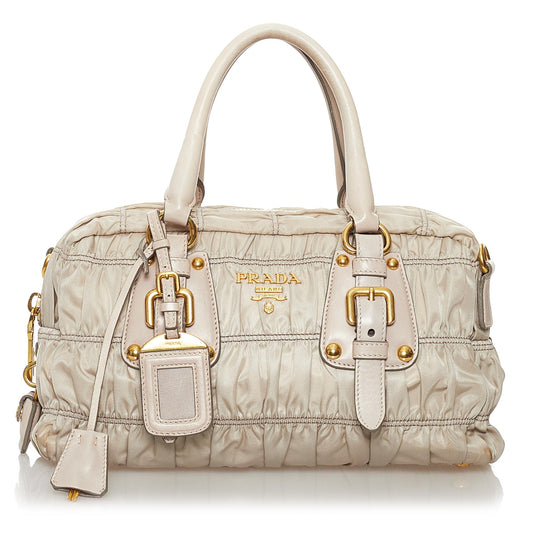 Prada Tessuto Gaufre Satchel (SHG-32945)