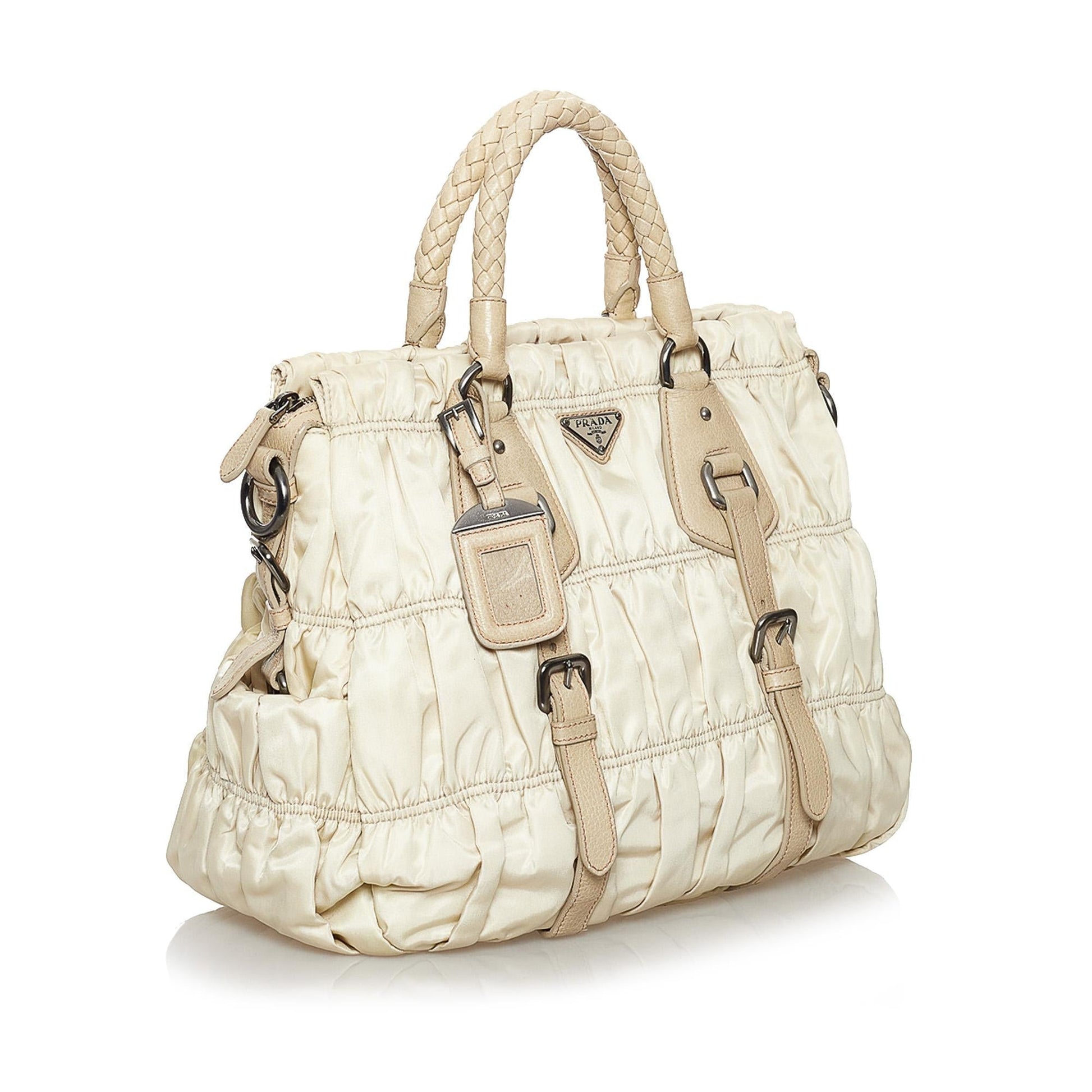 Prada Tessuto Gaufre Satchel (SHG-33842)