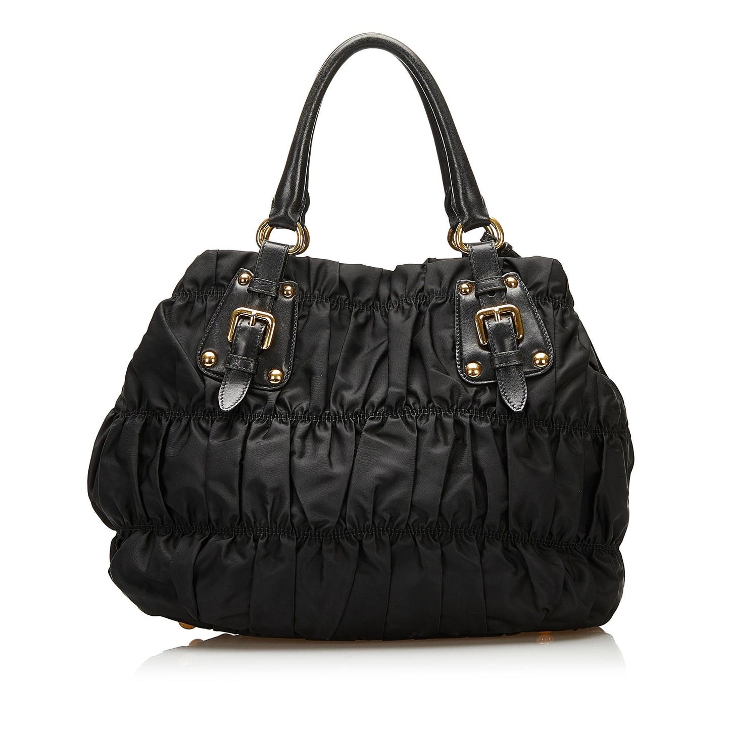 Prada Tessuto Gaufre Satchel (SHG-35362)